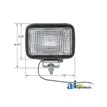 A & I Products Lamp Assembly, Halogen, Flood 7" x6" x7.6" A-28A930